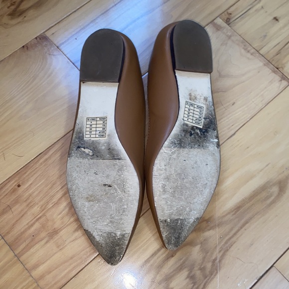 brown pointed flats - Picture 6 of 7